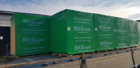 Газосиликатные блоки ВКБлок D500 625x250x250 стеновые